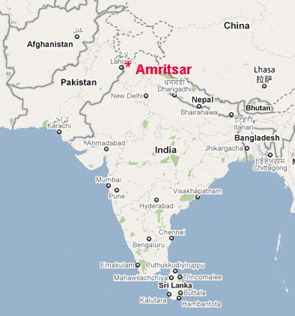 Eveniment Sobriquette Oferirea Amritsar In India Map Collide Merge Mie Somn